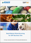 sap businessone integrated ERP for pharma