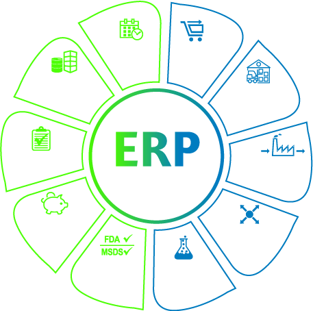 ERP software modules